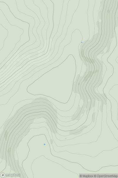 Thumbnail image for Bow Hill [South East England] showing contour plot for surrounding peak